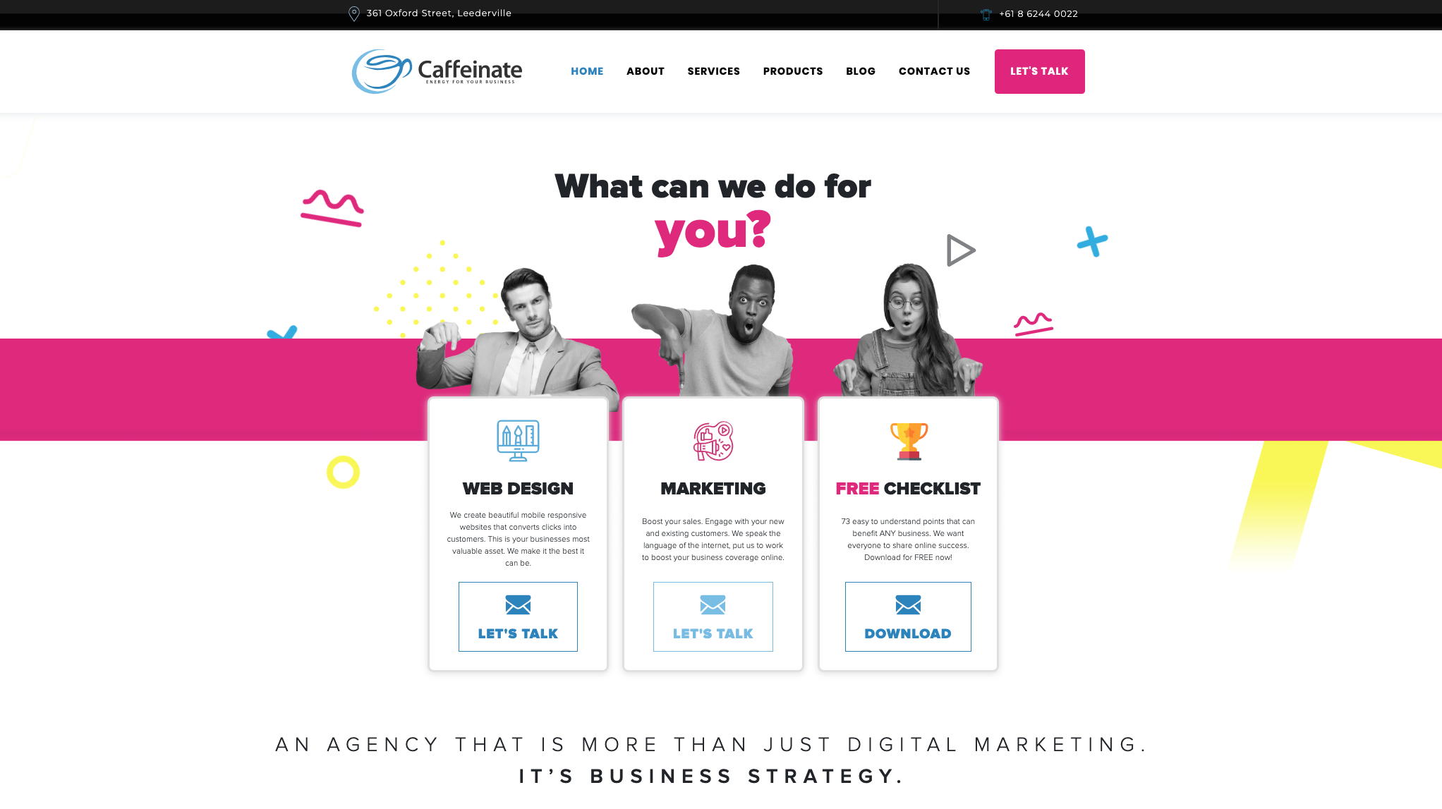Caffeinate Digital Perth Digital Marketing - Home Page